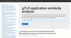 Desktop Screenshot of gtld-similarity.info